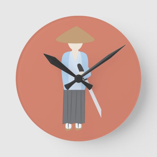 Samurai Ronde Klok (Voorkant)