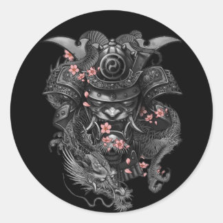Samurai Ronde Sticker