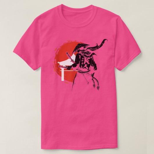 samurai ronin japanese red sun T-Shirt Copy Copy C (Design voorkant)