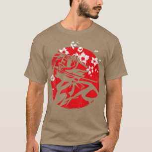 Samurai Ronin Japans Red Sun T-shirt