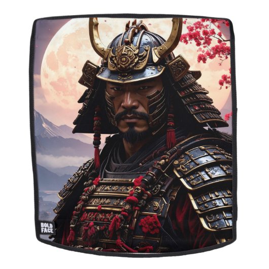 Samurai Rugtassen (Verwijderbaar gezicht)