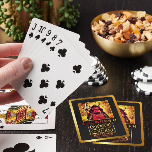 SAMURAI_SANADA YUKIMURA POKERKAARTEN (Insitu)