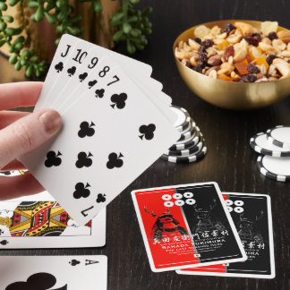 SAMURAI_SANADA YUKIMURA POKERKAARTEN