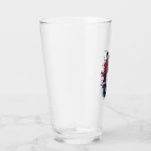 Samurai Schedel Krijger Glas (Rechts)