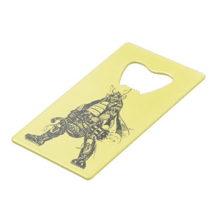 Samurai Schutter Creditkaart Flessenopener