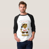 Samurai Security Cat T-shirt (Voorkant volledig)
