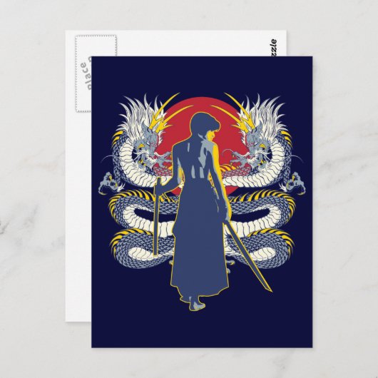 Samurai Seven Briefkaart (Voorkant / Achterkant)