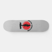 Samurai Shogun Warrior Japan Tradition Persoonlijk Skateboard (Horizontaal)
