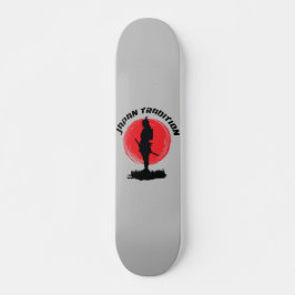 Samurai Shogun Warrior Japan Tradition Persoonlijk Skateboard