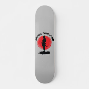 Samurai Shogun Warrior Japan Tradition Persoonlijk Skateboard