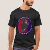 Samurai Silhouette - Japanse Krijger Citaten T-shirt (Voorkant)