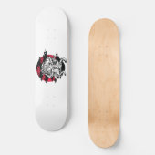 Samurai Skateboard (Voorkant)