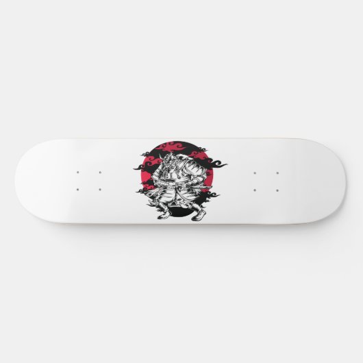 Samurai Skateboard (Horizontaal)