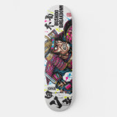 SAMURAI Skateboard Art – Japanese Spirit (Voorkant)