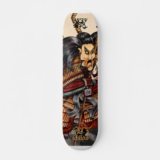 Samurai Skateboard Skidone (Voorkant)