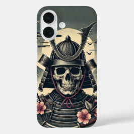 Samurai Skull iPhone 16 Hoesje