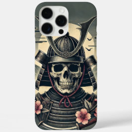 Samurai Skull iPhone 16 Pro Max Hoesje