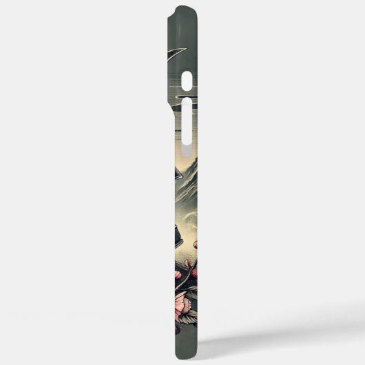 Samurai Skull Case-Mate iPhone Case (Achterkant / Links)