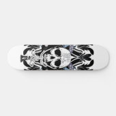 Samurai Skull Origineel ontwerpskateboard Dek Persoonlijk Skateboard (Horizontaal)