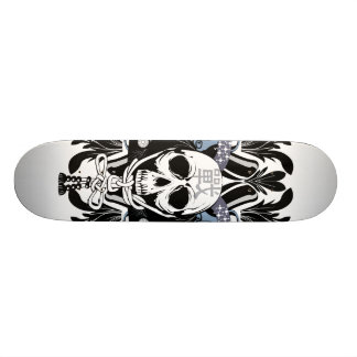 Samurai Skull Origineel ontwerpskateboard Dek Persoonlijk Skateboard