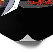 Samurai Skull Poster (Hoek)