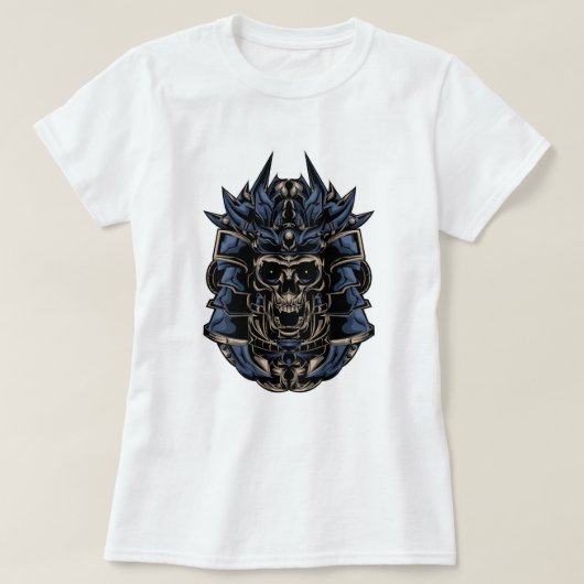 Samurai Skull T-shirt (Design voorkant)