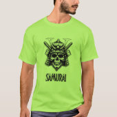 Samurai Skull Warrior - T-shirt van Bold Man (Voorkant)