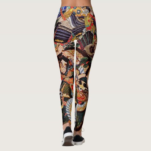 Samurai Sleg Beasts Leggings (Achterkant)