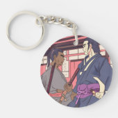 samurai sleutelhanger (Voorkant)