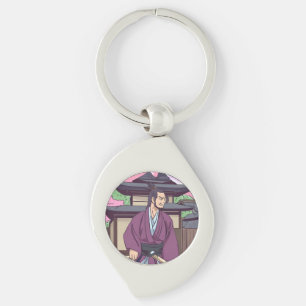 samurai sleutelhanger