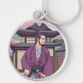 samurai sleutelhanger (Voorkant)