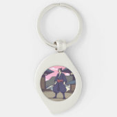 samurai sleutelhanger (Voorkant)