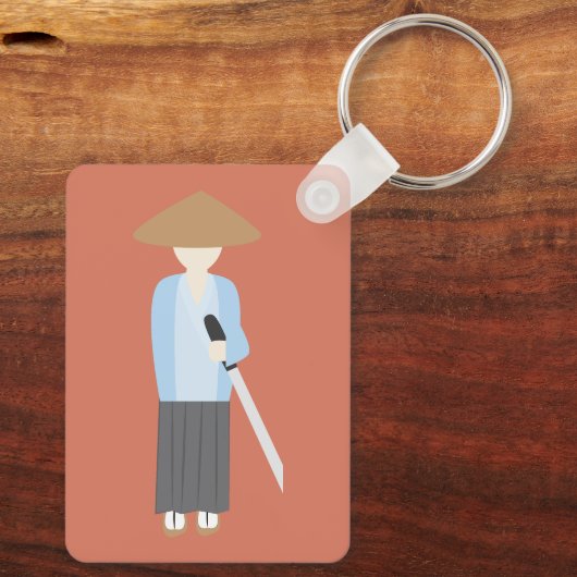 Samurai Sleutelhanger (Achterkant)