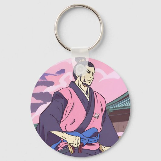 samurai sleutelhanger (Voorkant)