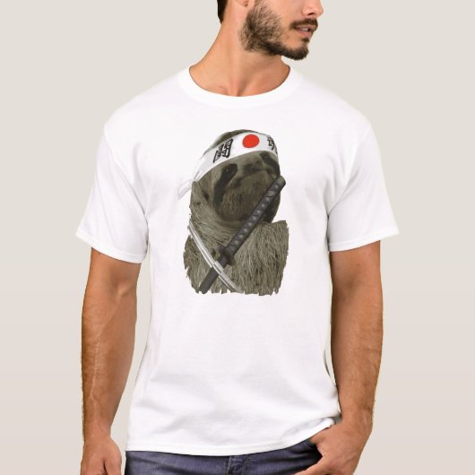Samurai Sloth T-shirt (Voorkant)