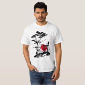 Samurai sobre torii t-shirt (Voorkant volledig)