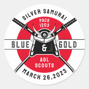 Samurai Special Event Ronde Sticker