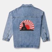 Samurai Spirit Denim Jas Jacket (Achterkant)