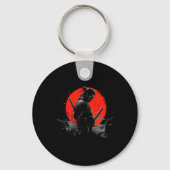 Samurai Spirit Graphic Modern Warrior's Sleutelhanger (Voorkant)