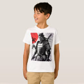 Samurai Spirit Rising Sun Art T-shirt
