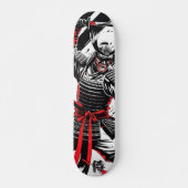 Samurai Spirit Skateboard - Bold Ink Battle Art (Voorkant)