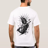 Samurai Spirit: The Art of Strength and Honor T-shirt (Achterkant)