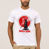 Samurai Spirit – Warrior of Discipline and Honor T-shirt (Voorkant)