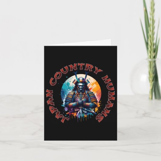 Samurai Spirit - Warrior's Honor Sticker Kaart (Voorkant)