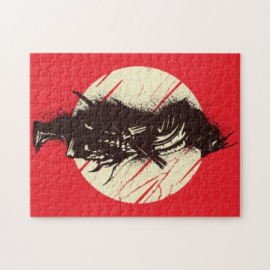 Samurai Splash Legpuzzel (Horizontaal)