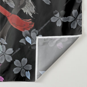 Samurai Square (57 x 57 inch) Wandkleed