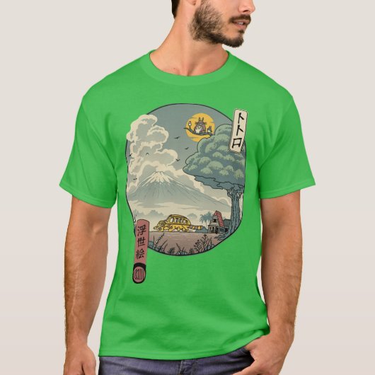 samurai stad samurai plaats t-shirt (Voorkant)