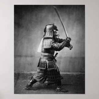 Samurai Stance Poster