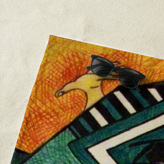 Samurai strandhanddoek strandlaken (In situ)