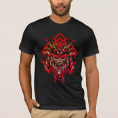 Samurai Strength T-shirt - Warrior Spirit (Voorkant)